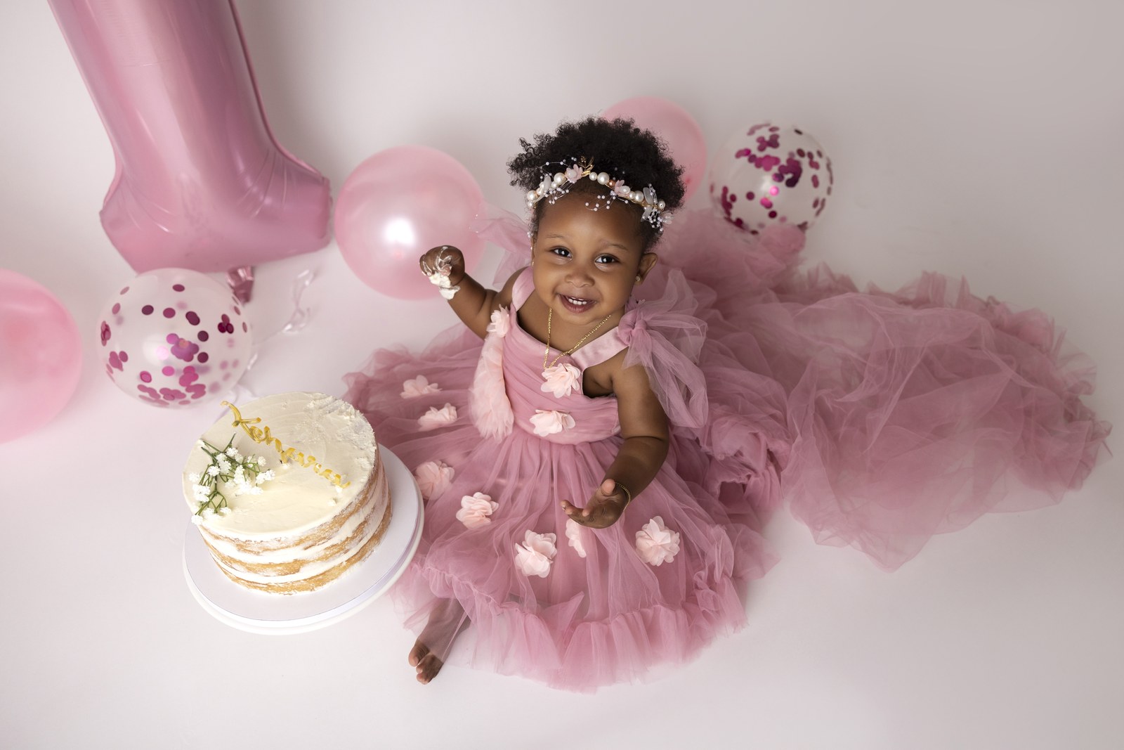 Cake smash first birthday Baltimore