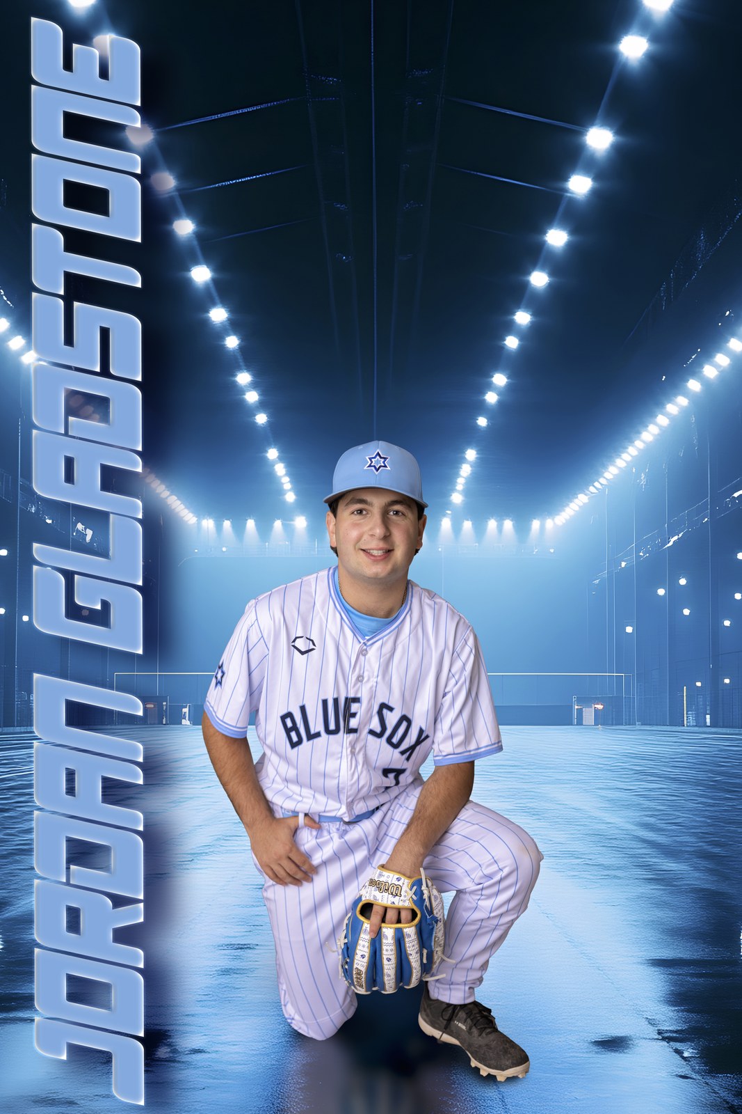 Young athlete studio portrait Baltimore