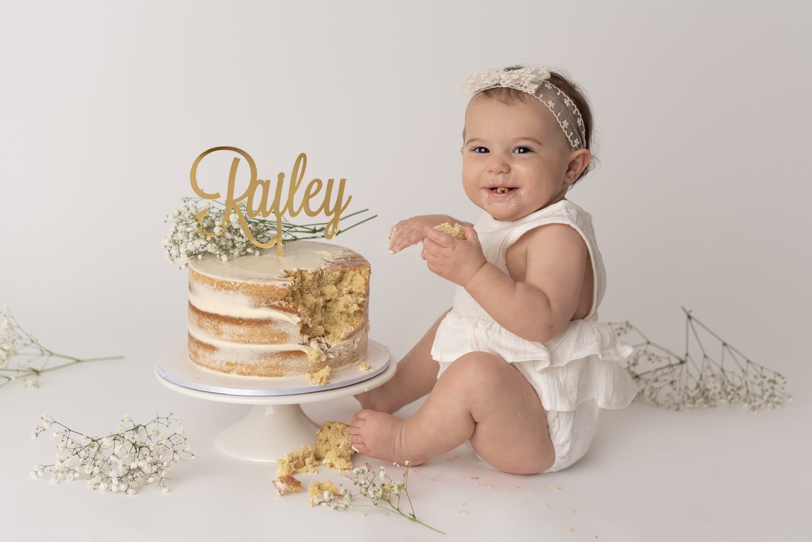 Newborn portrait at Chana Mirel Photography Baltimore studio